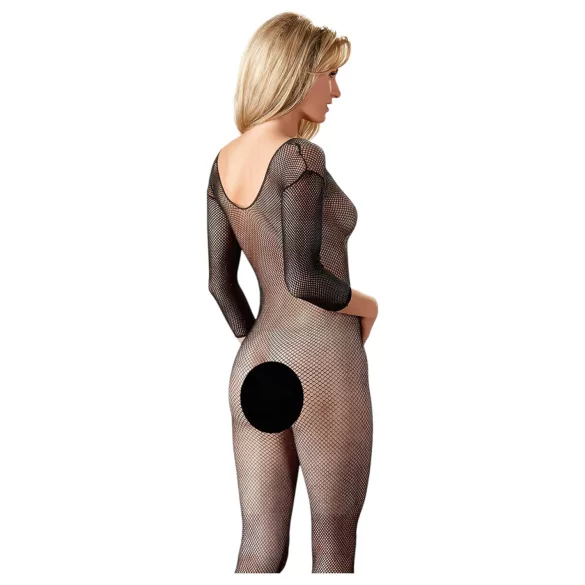 NO:XQSE - Full-Body Fishnet Bodysuit - Black (S-L)