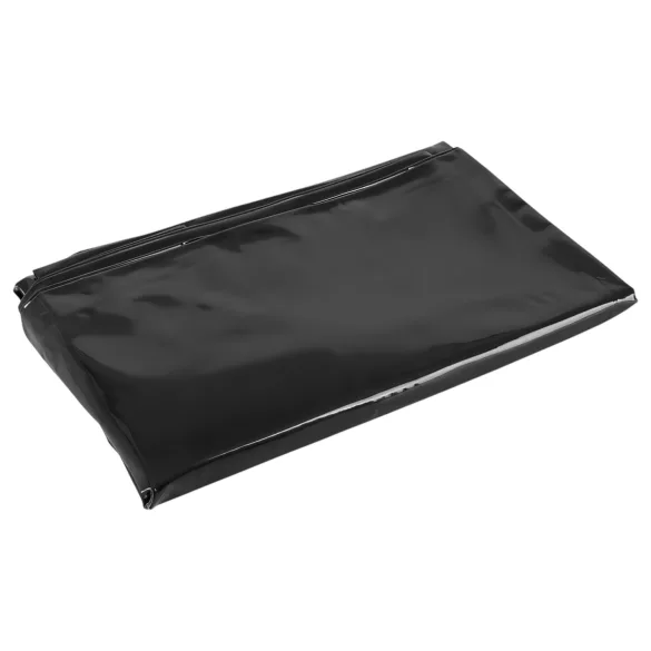 Black Vinyl Bedding Set - 135x200cm