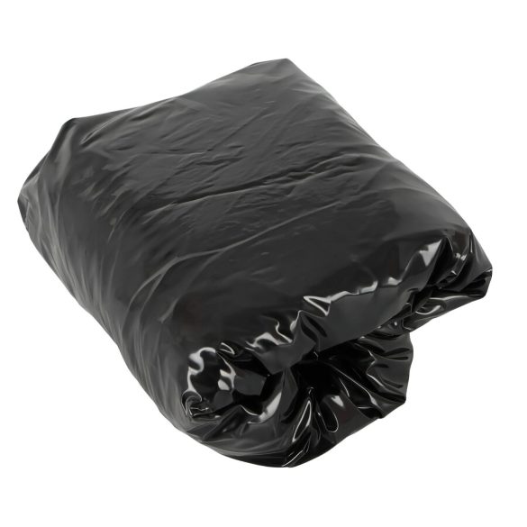 Vinyl Fitted Sheet - 220x220cm (Black)
