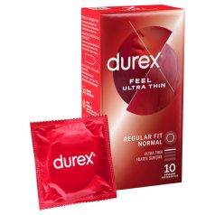 Durex Feel Ultra Thin - Ultra Realistic Condoms (Pack of 10)