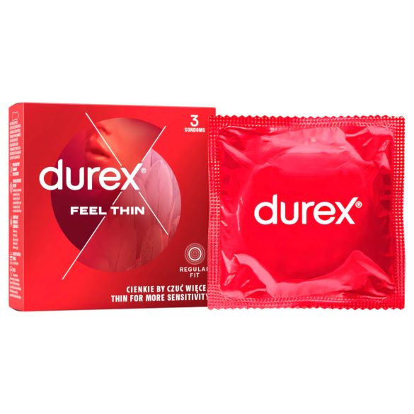 Durex Feel Thin - Ultra Sensation Condoms (3-pack)