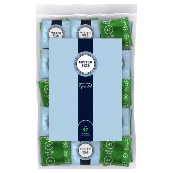 Mister Size Thin Condoms - 47mm (Pack of 100)