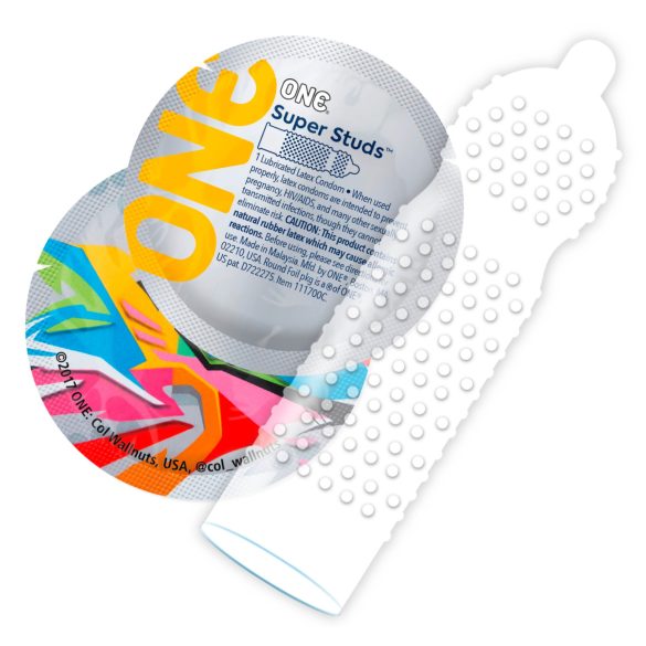 ONE Super Studs - Dotted Condoms (12 pack)