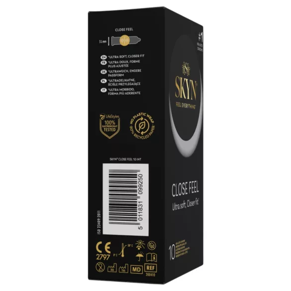 SKYN Close Feel - latex-free, tighter condoms (10 pcs)