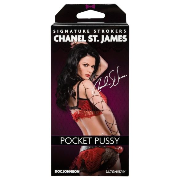 Doc Johnson Chanel St. James - Ultra-realistic Ultraskyn Pocket Pussy (Natural)