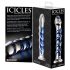 Icicles No. 5 - Spiral Glass Dildo (Clear-Blue)