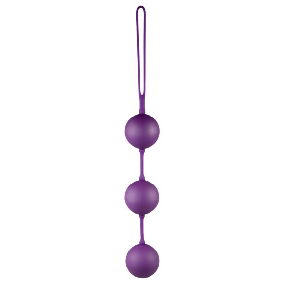 You2Toys - Velvet Purple Triple Pleasure Balls