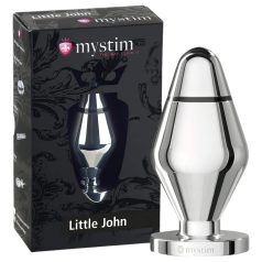 Mystim Little John - Small Silver Electro Anal Plug