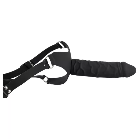 You2Toys - Silicone Strap-On - Wearable Dildo (Black)