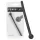 Hollow Silicone Urethral Dilator for Water Sports Play - Black