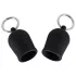 Black Velvets - metal‑ring nipple sucker (black)