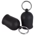 Black Velvets - metal‑ring nipple sucker (black)