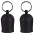 Black Velvets - metal‑ring nipple sucker (black)