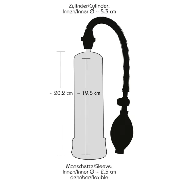 Bang Bang Penis Pump - Black