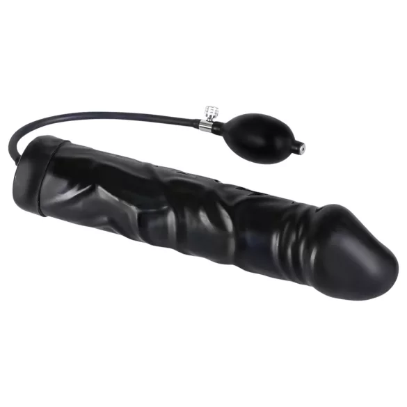 You2Toys - latex, inflatable realistic anal expander (black)