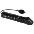 You2Toys - latex, inflatable realistic anal expander (black)