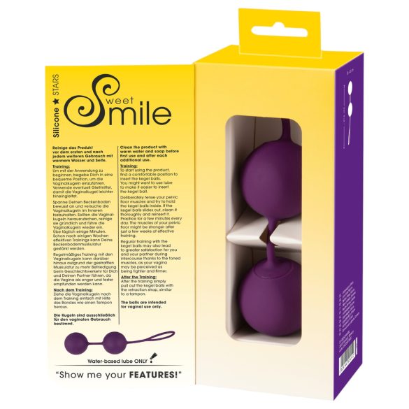 SMILE XXL Spheres - Giant Geisha Balls (Purple)