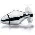 Mystim Little John - Electro Anal Plug - Silver (Large)