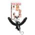 Strap-On Double Vibrator (Black) - Fetish Collection