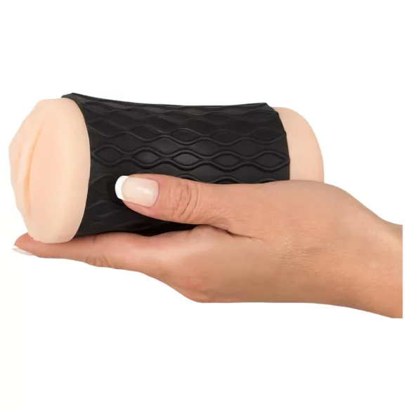 Nature Skin - Real Feel Masturbator for Him (Natural-Black)