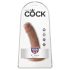 King Cock 6" Dildo (15 cm) - Brown