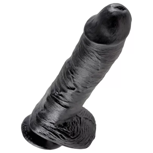 King Cock 10" Realistic Dildo (25 cm) - Black