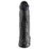 King Cock 12" Large Black Dildo with Balls (30 cm)