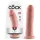 King Cock 8" Dildo (20 cm, Flesh‑Coloured)