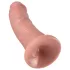 King Cock 8" Dildo (20 cm, Flesh‑Coloured)