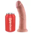 King Cock 8" Dildo (20 cm, Flesh‑Coloured)