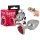 You2Toys - Diamond - 85 g aluminium anal plug (silver-red)