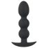 Black Velvet Heavy - 145g Beaded Anal Plug (Black)