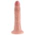 King Cock 7" Dildo (18 cm) - Natural