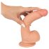 Realistixxx - Lifelike Suction Cup Dildo (22cm) - Natural