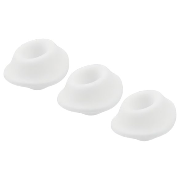 Womanizer Premium S - Replacement Suction Rings Set - White (3 pcs)