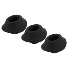 Womanizer Premium S Black Suction Ring Set (3 Pack)