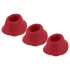 Womanizer Premium M Replacement Suction Set - Red (3 pieces)