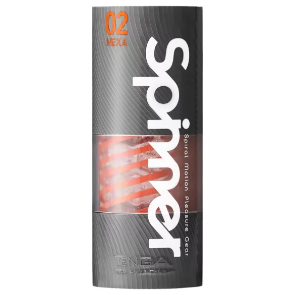 TENGA Spinner Hexa - masturbator (transparent)