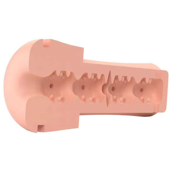 mystim Opus E Donut - electro masturbator (natural-black)