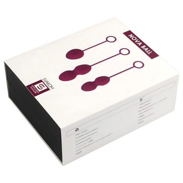 Svakom Nova - 3-Piece Kegel Ball Set (Purple)