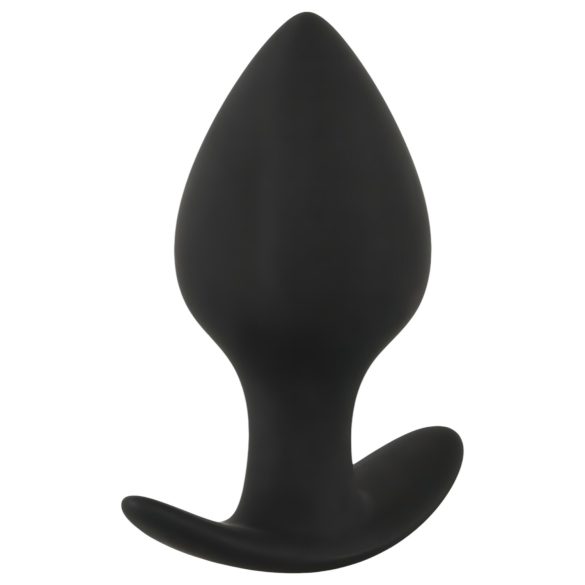 Black Velvet - silicone anal plug set (3-piece) - black