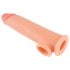 Realistixxx - Natural 19cm Extension Sleeve with Erection Ring