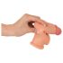 Realistixxx - Natural 19cm Extension Sleeve with Erection Ring
