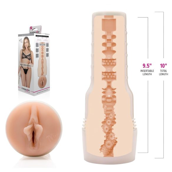 Fleshlight Mia Malkova LVL Up - Realistic Vagina (Natural)