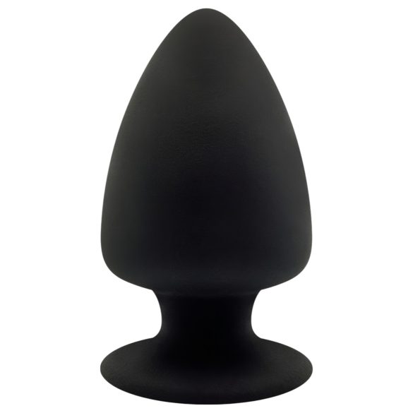 Silexd M - Flexible Anal Plug - 11cm (Black)