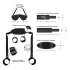 Bad Kitty - Neck-Wrist-Ankle Restraints (Black)