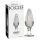 Icicles No. 26 - tapered glass anal plug (clear)