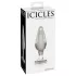 Icicles No. 26 - tapered glass anal plug (clear)