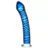 Icicles No. 29 - Spiral Glass Dildo (Blue)