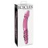 Icicles No. 57 - Double-Ended Pink Glass Dildo